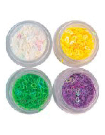 Buy Thuya Glitter Open Heart Nail Art Set - Pack of 4 - Sparkling Designs for UAE Nails!